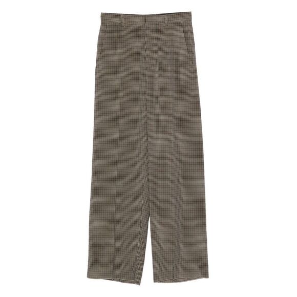 Balenciaga Women's Checked Trousers
